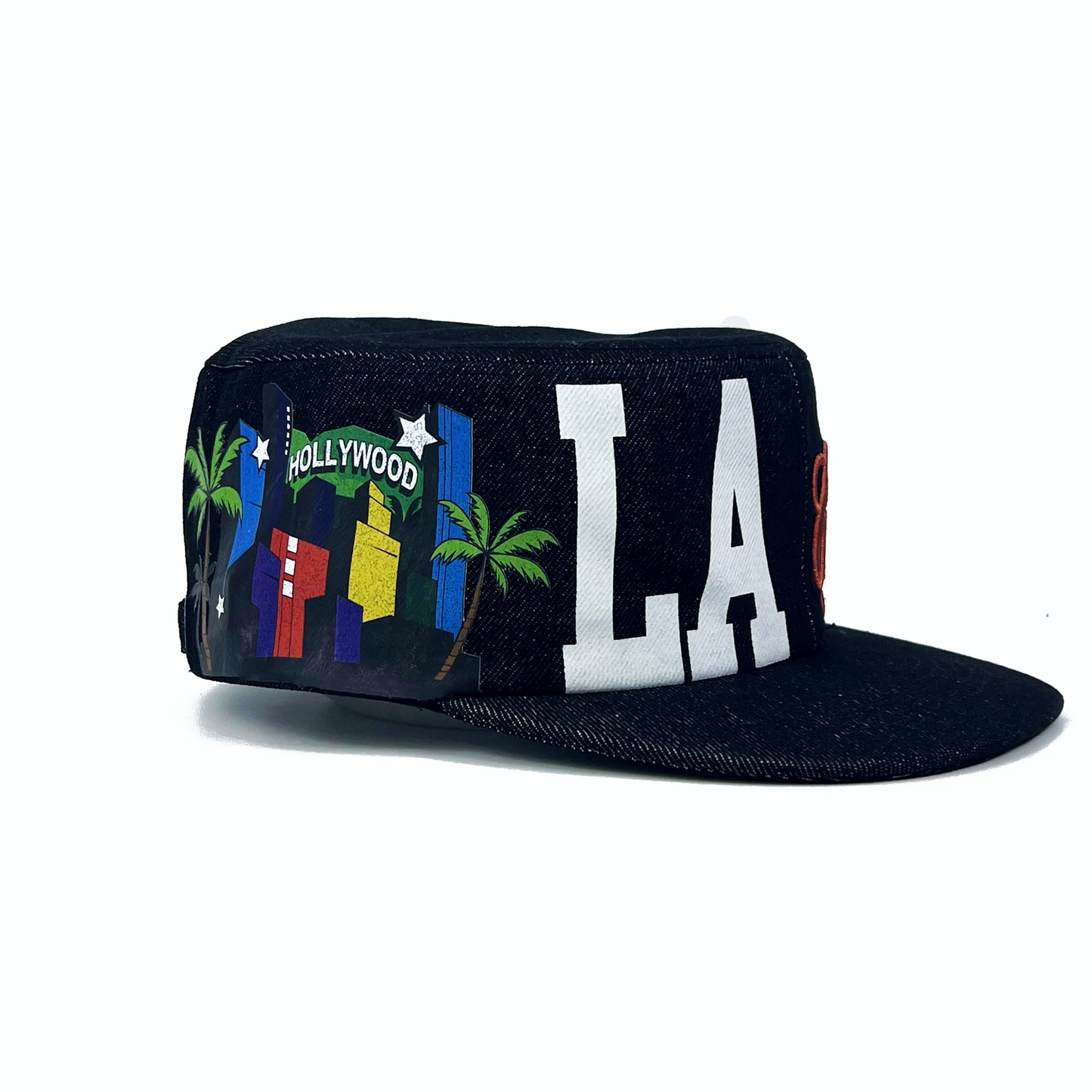 LA City of Angels Denim Cadet Cap